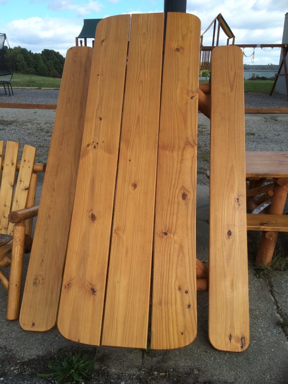 7′ Oval Varnished Blow Out Price $299 (Normally $405)