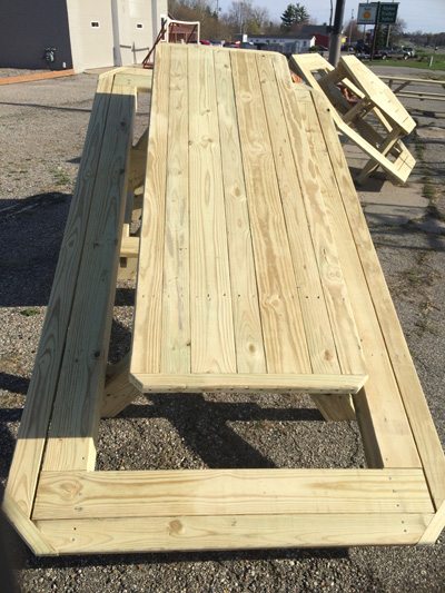 6′ & 7′ Surround Picnic Tables