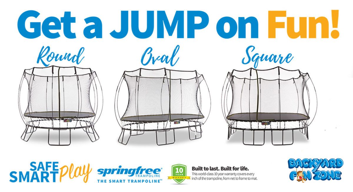 SpringFree Trampolines Backyard Fun Zone